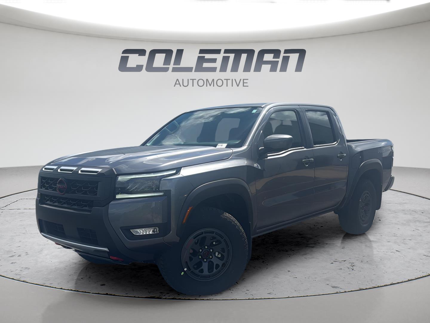 Gray (Gun Metallic) 2026 Nissan Frontier Pickup Truck Four-Wheel Drive Automatic