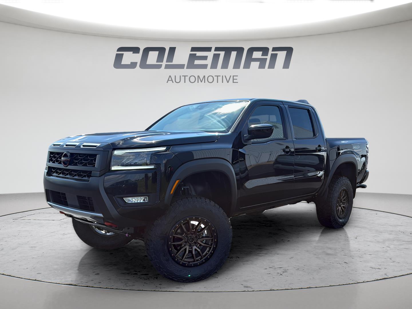 Super Black 2026 Nissan Frontier Pickup Truck Four-Wheel Drive Automatic