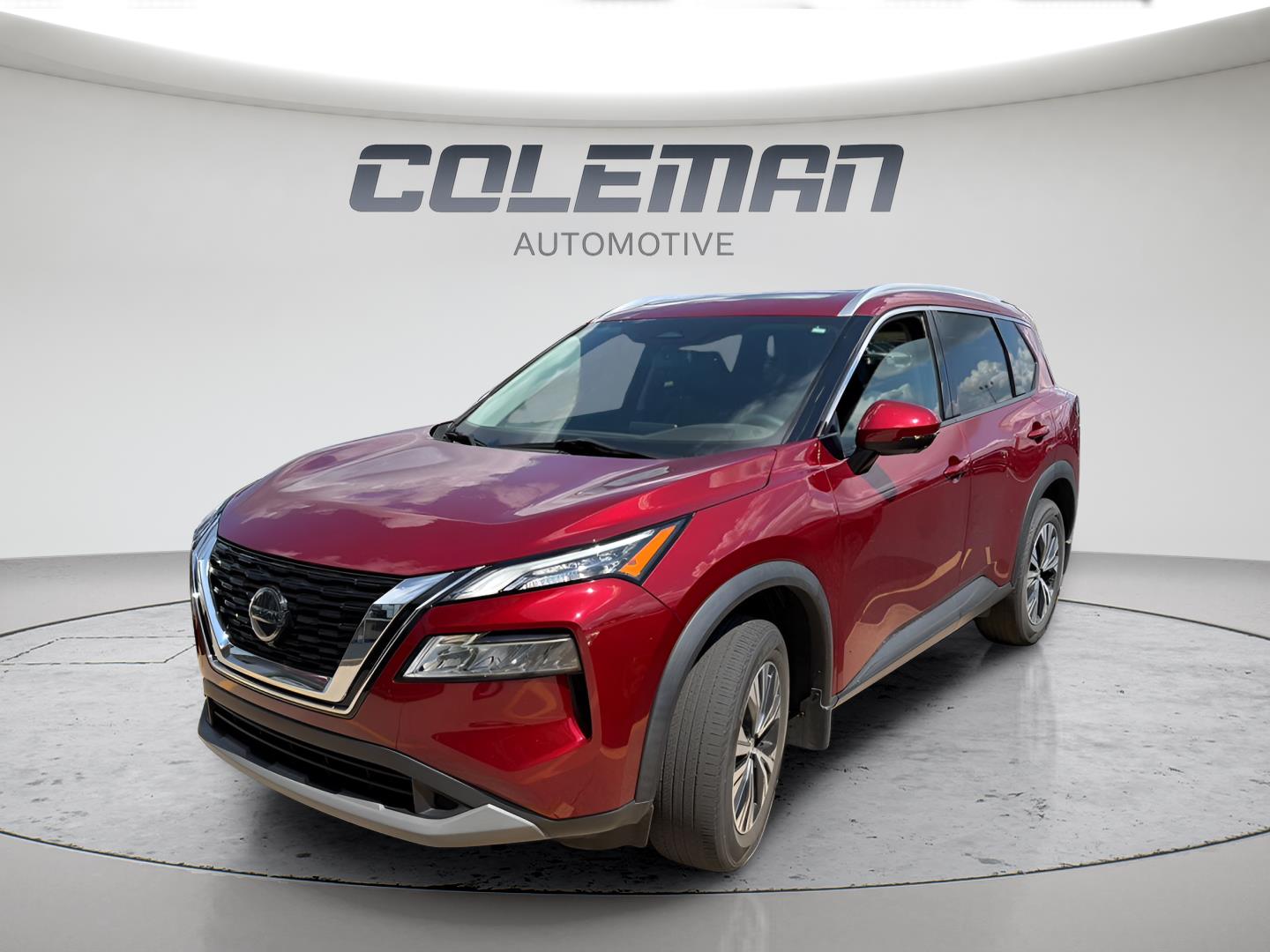 Red (Scarlet Ember Tintcoat) 2021 Nissan Rogue SUV / Crossover All-Wheel Drive Continuously Variable Transmission
