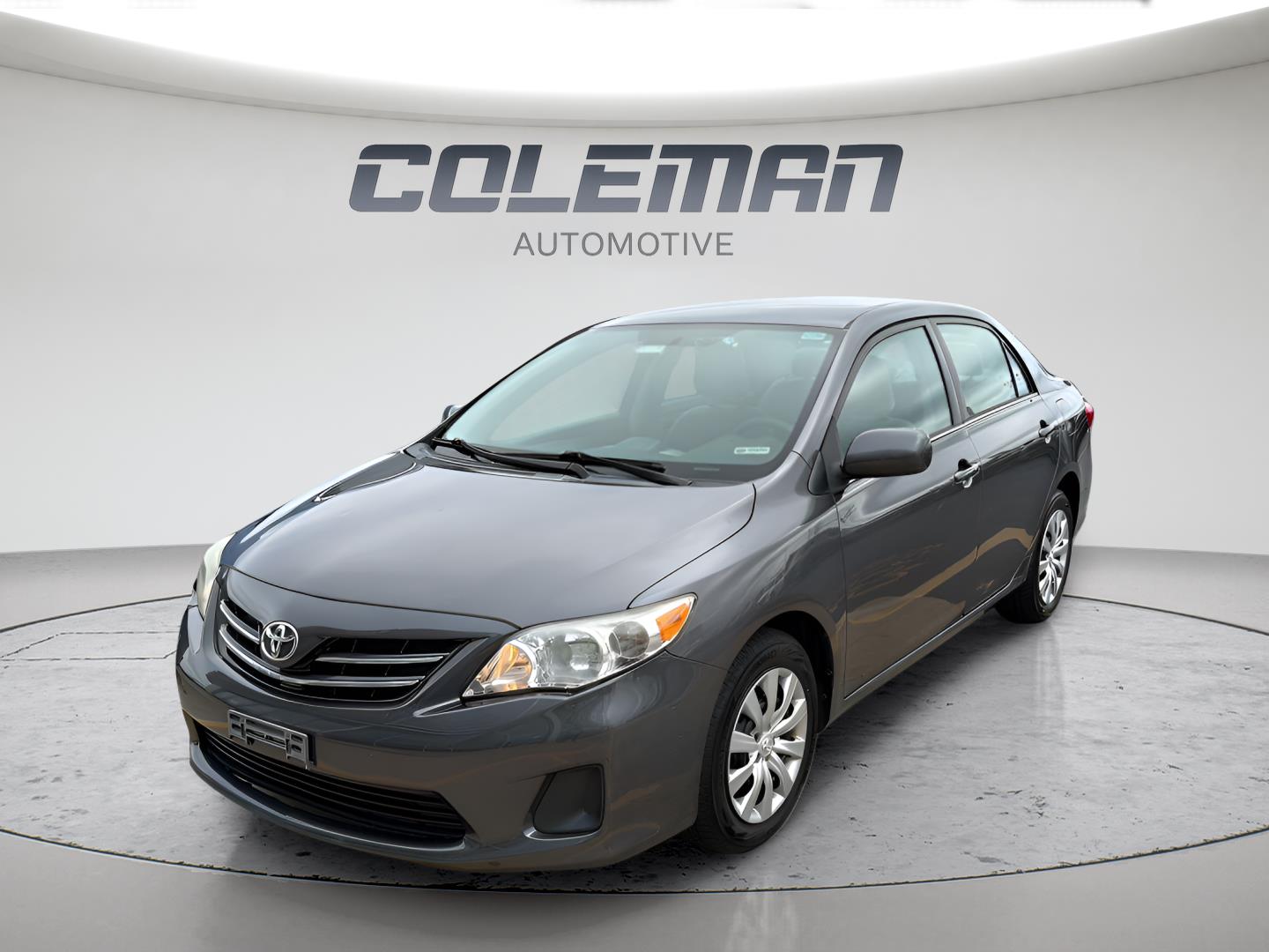 Magnetic Gray Metallic 2013 Toyota Corolla Sedan Front-Wheel Drive 4-Speed Automatic
