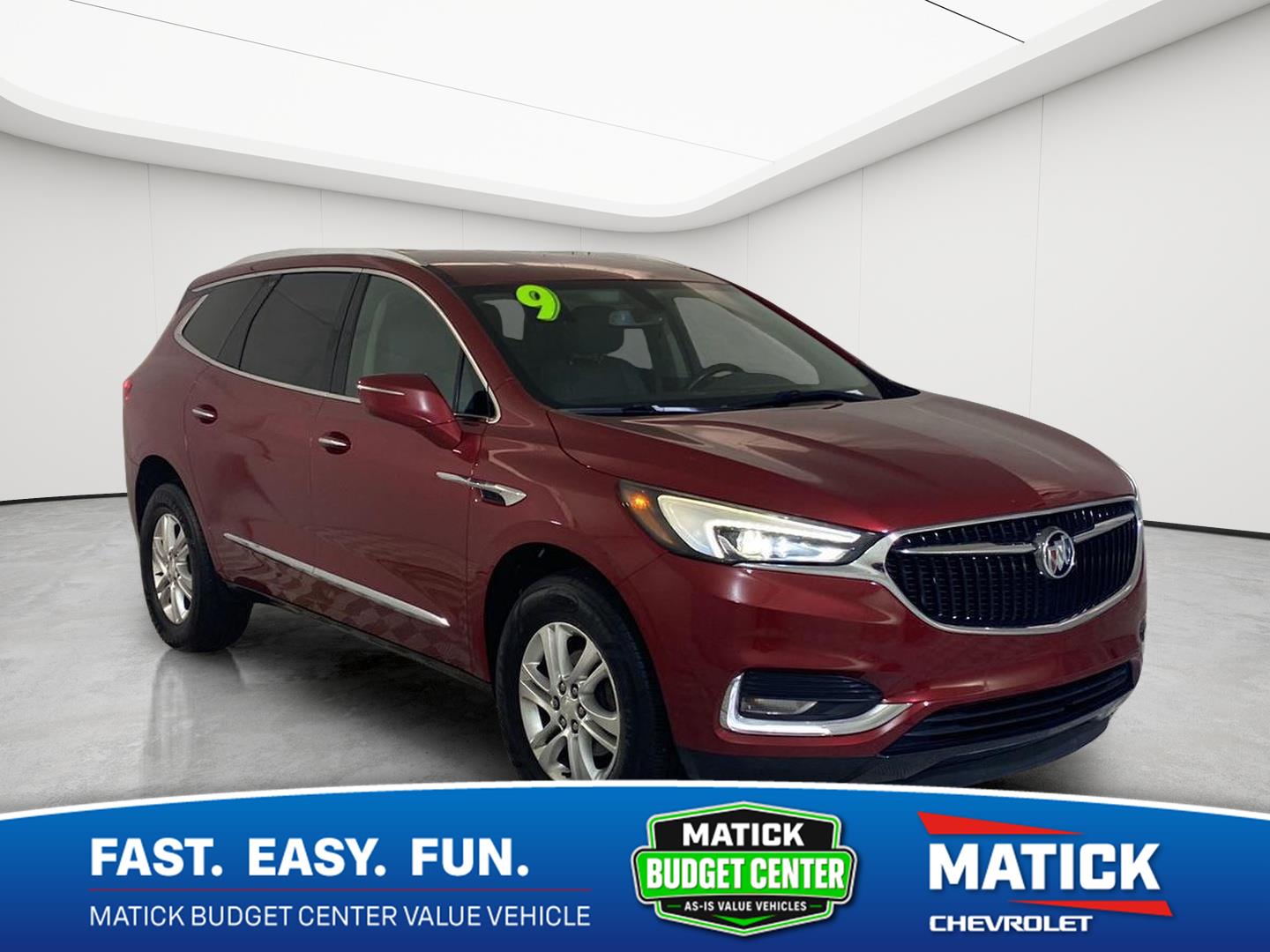 Red Quartz Tintcoat 2019 Buick Enclave SUV / Crossover Front-Wheel Drive 9-Speed Automatic