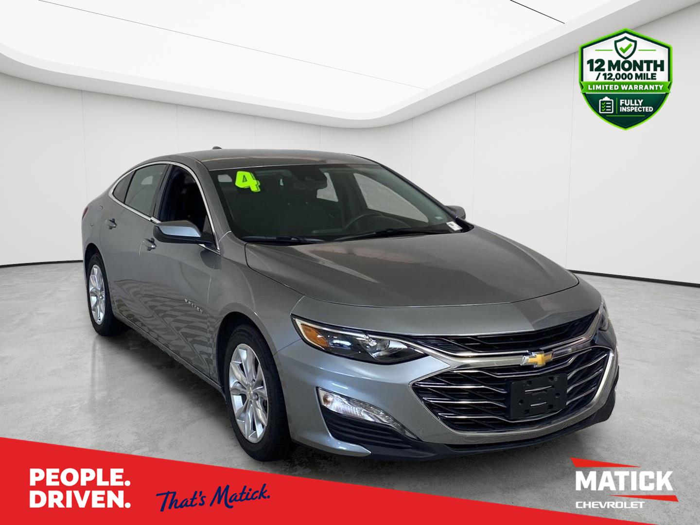 Sterling Gray Metallic 2024 Chevrolet Malibu Sedan Front-Wheel Drive Continuously Variable Transmission