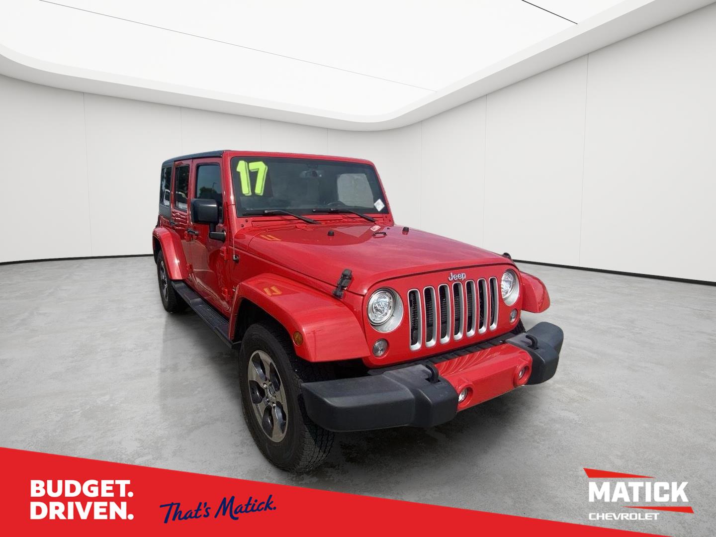 Black 2017 Jeep Wrangler SUV / Crossover Four-Wheel Drive 5-Speed Automatic