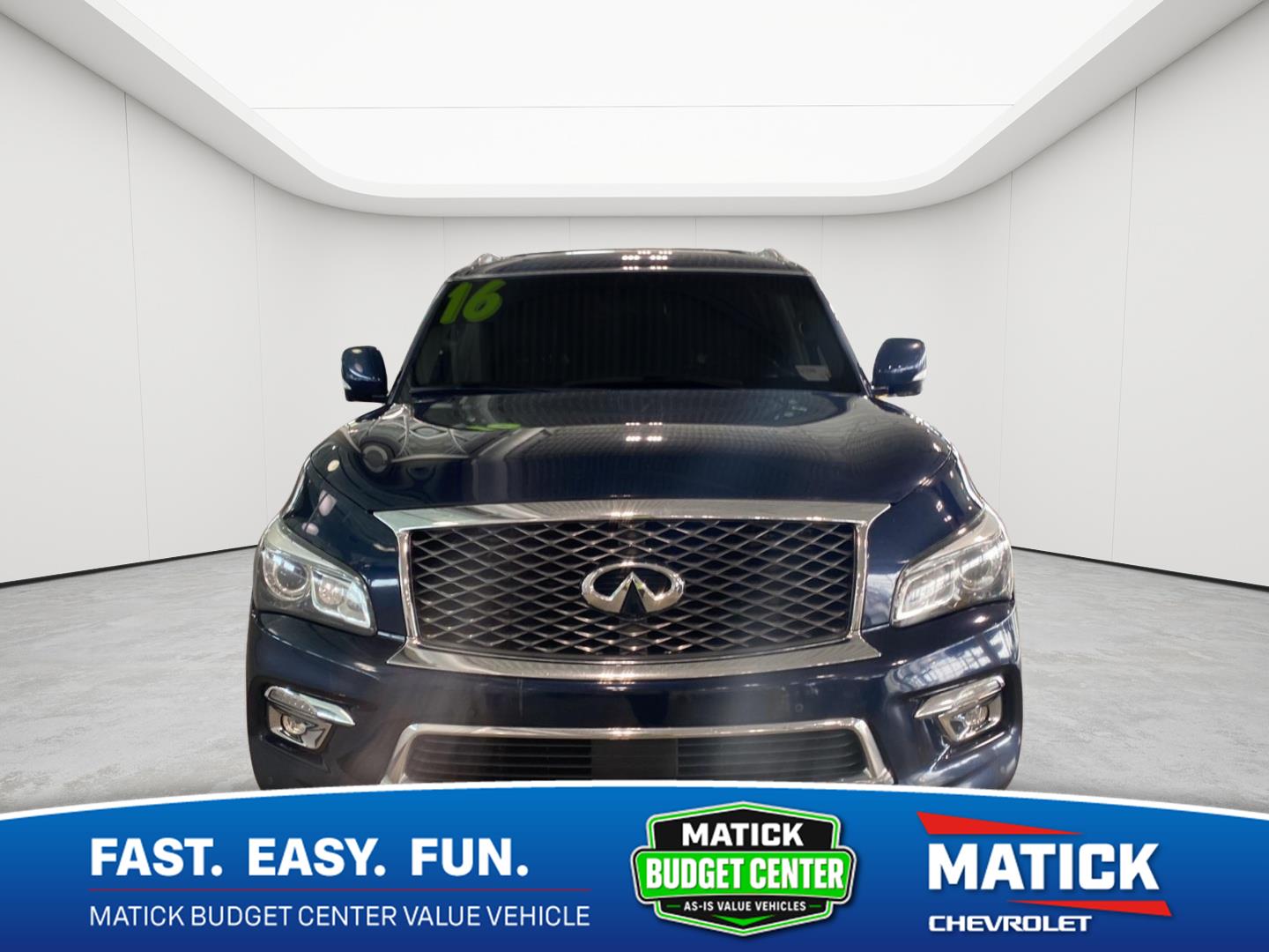 2016 INFINITI QX80 4WD   