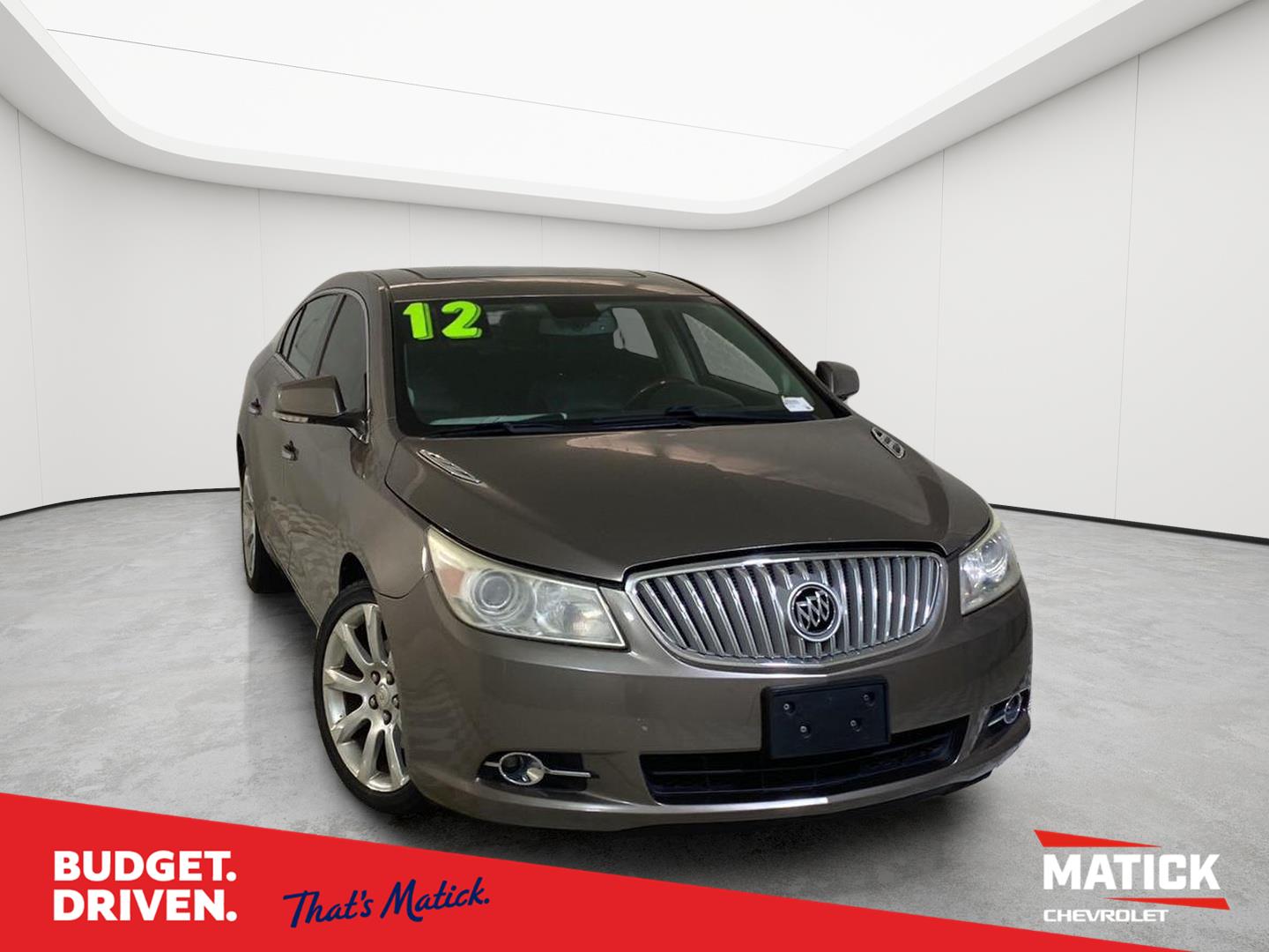 2012 Buick LaCrosse Sedan Front-Wheel Drive 6-Speed Automatic Overdrive