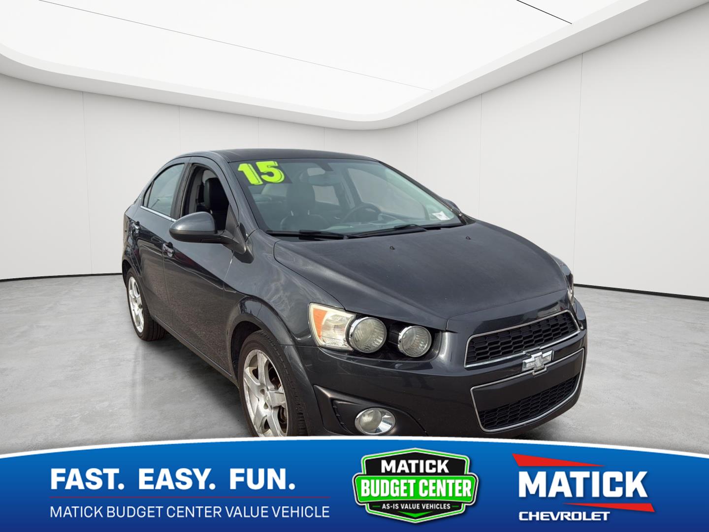  2015 Chevrolet Sonic LTZ Sedan FWD   