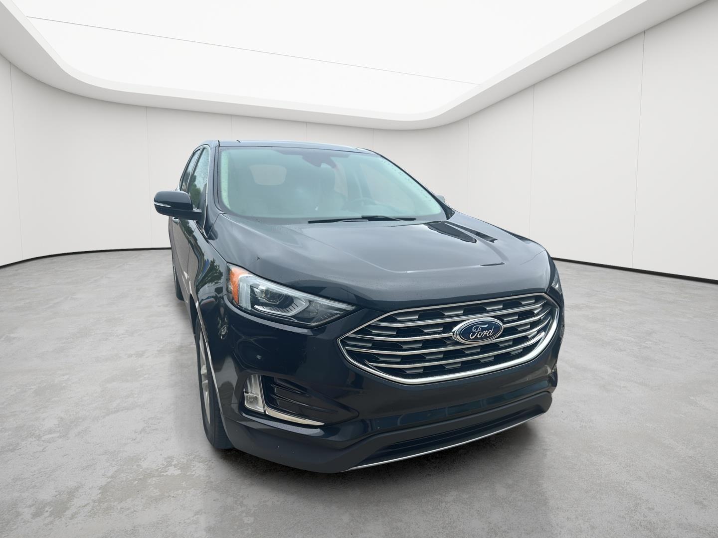 Agate Black 2019 Ford Edge SUV / Crossover All-Wheel Drive 8-Speed Automatic