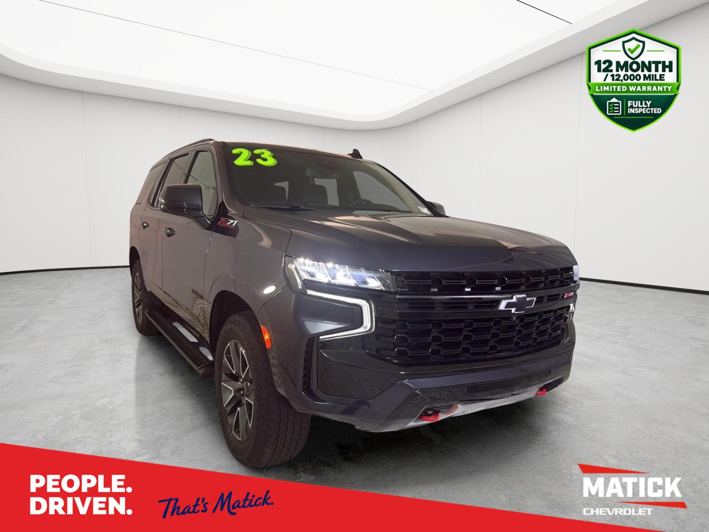 Dark Ash Metallic 2023 Chevrolet Tahoe SUV / Crossover Four-Wheel Drive Automatic