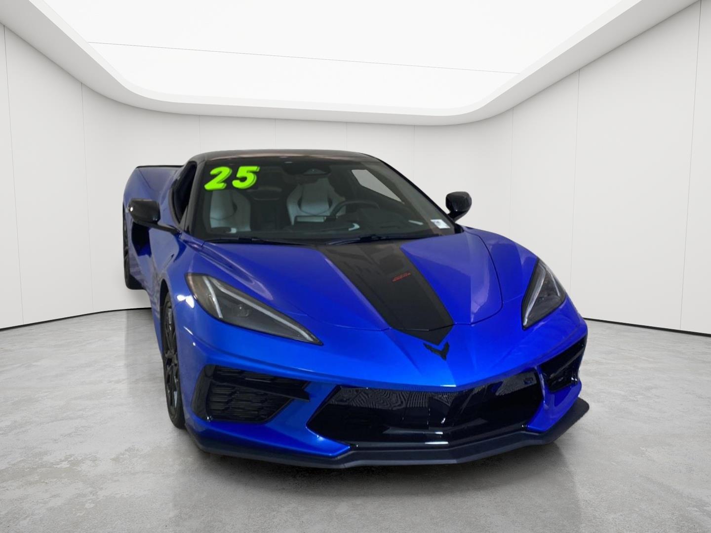 Riptide Blue Metallic 2025 Chevrolet Corvette Convertible Rear-Wheel Drive 8-Speed Dual Clutch