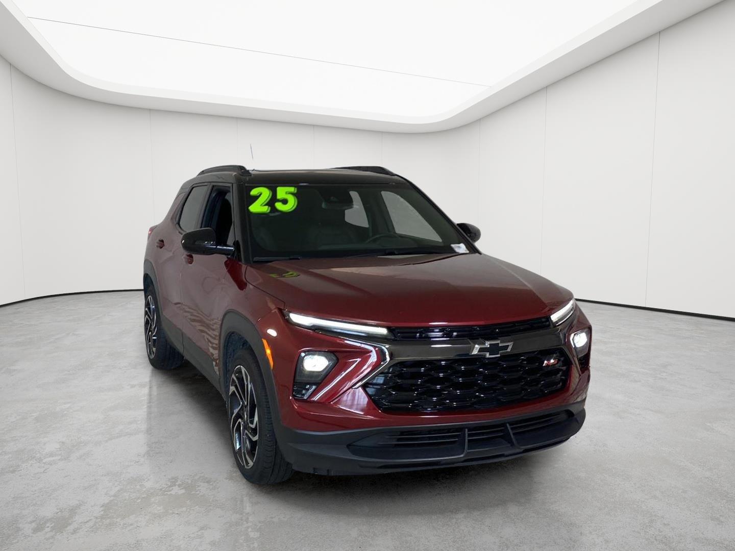 Red (Crimson Metallic) 2025 Chevrolet Trailblazer SUV / Crossover Four-Wheel Drive 9-Speed Automatic