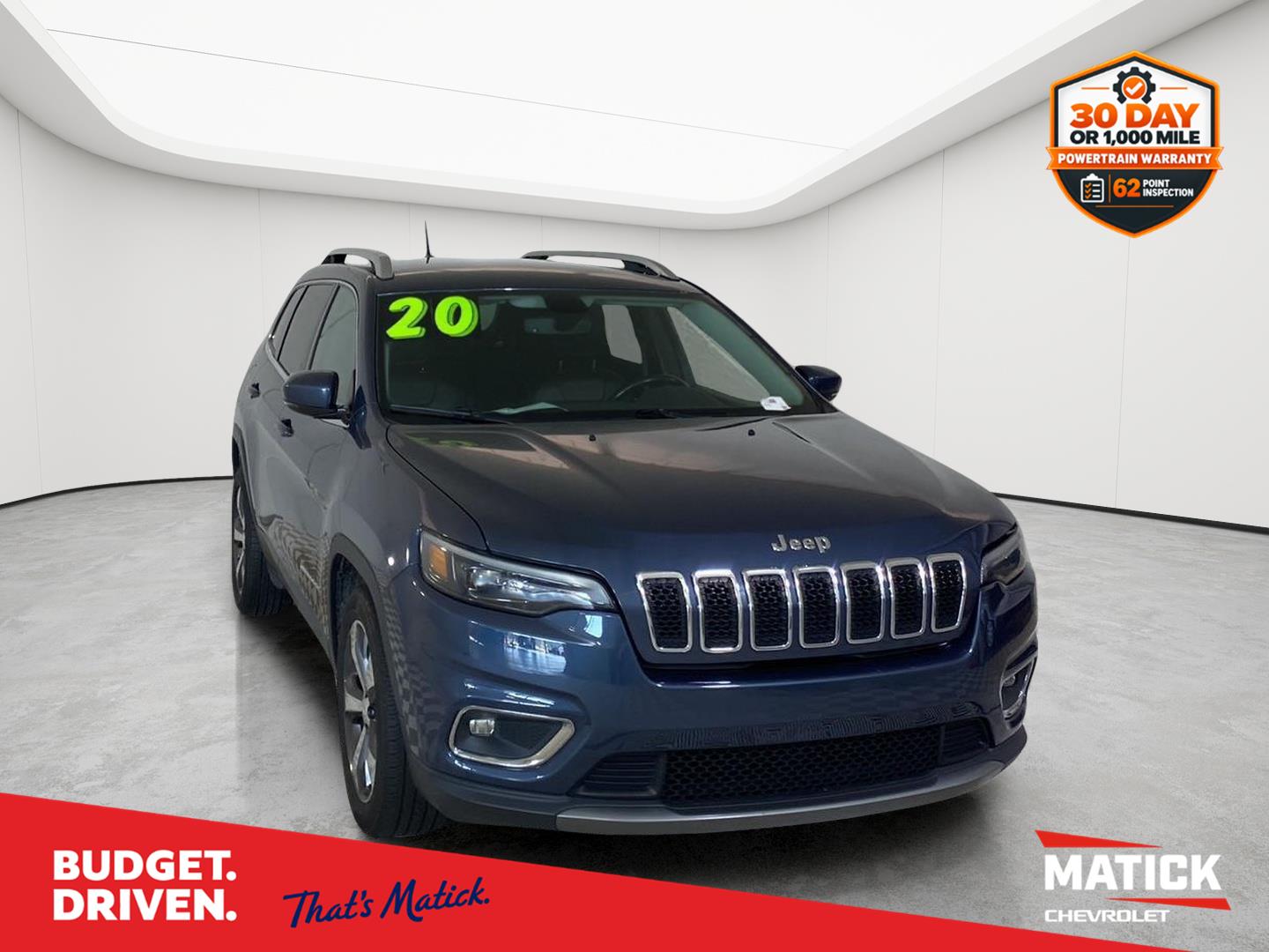 2020 Jeep Cherokee Azul (Slate Blue Pearlcoat) SUV/Crossover Tracción delantera 9 velocidades Automática
