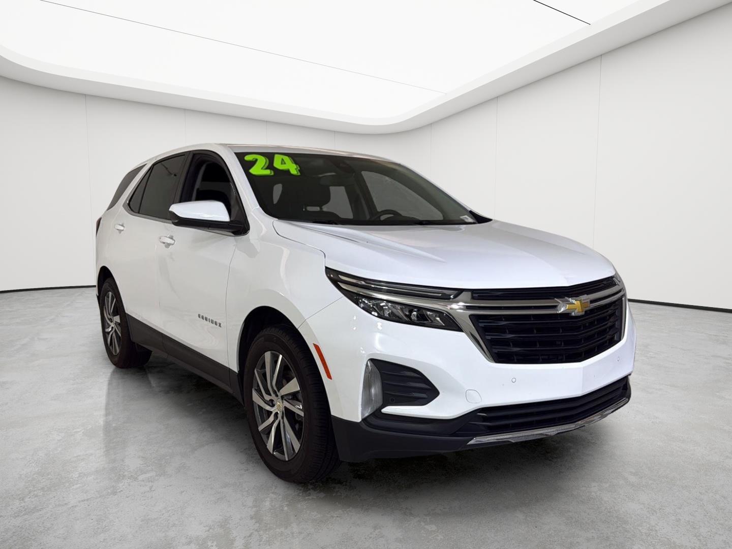Summit White 2024 Chevrolet Equinox SUV / Crossover Front-Wheel Drive 6-Speed Automatic Overdrive