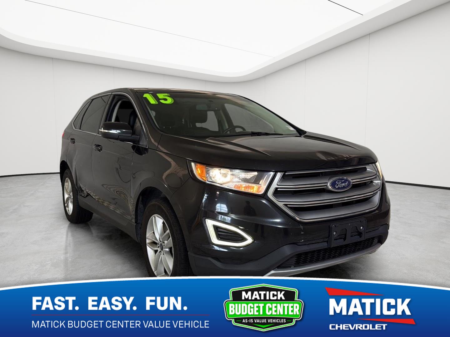 Tuxedo Black 2015 Ford Edge SUV / Crossover All-Wheel Drive