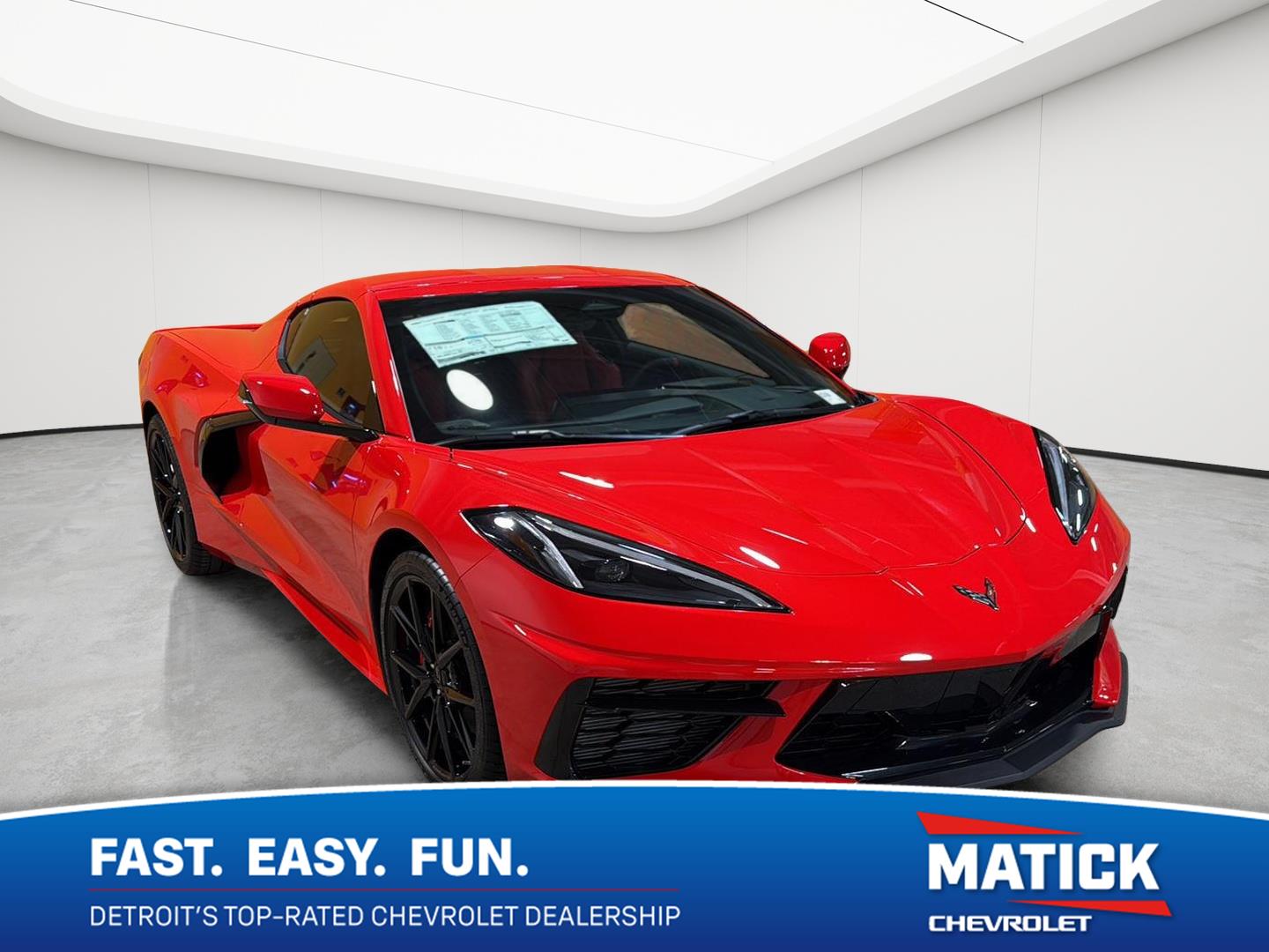 Torch Red 2027 Chevrolet Corvette Coupe Rear-Wheel Drive 8-Speed Dual Clutch