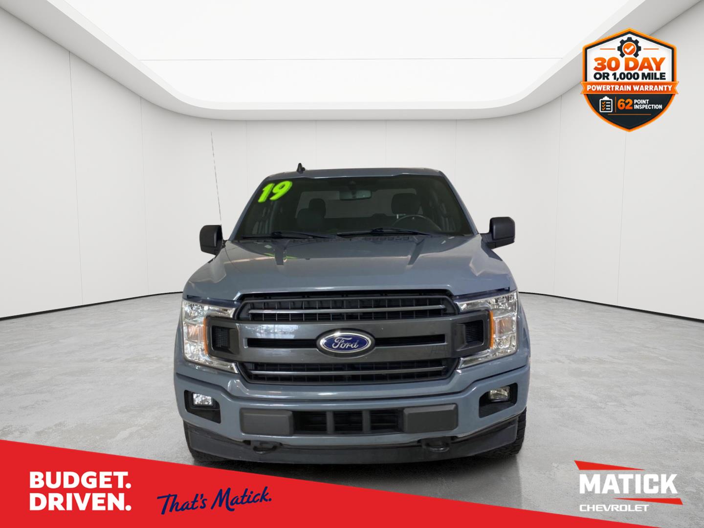 Abyss Gray 2019 Ford F-150 Pickup Truck Four-Wheel Drive Automatic