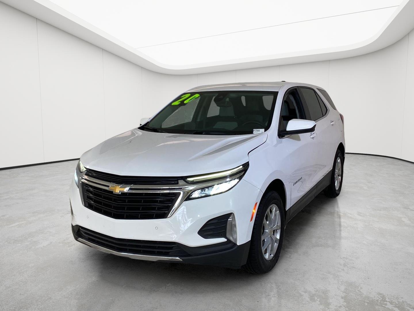 Summit White 2024 Chevrolet Equinox SUV / Crossover Four-Wheel Drive 6-Speed Automatic Overdrive