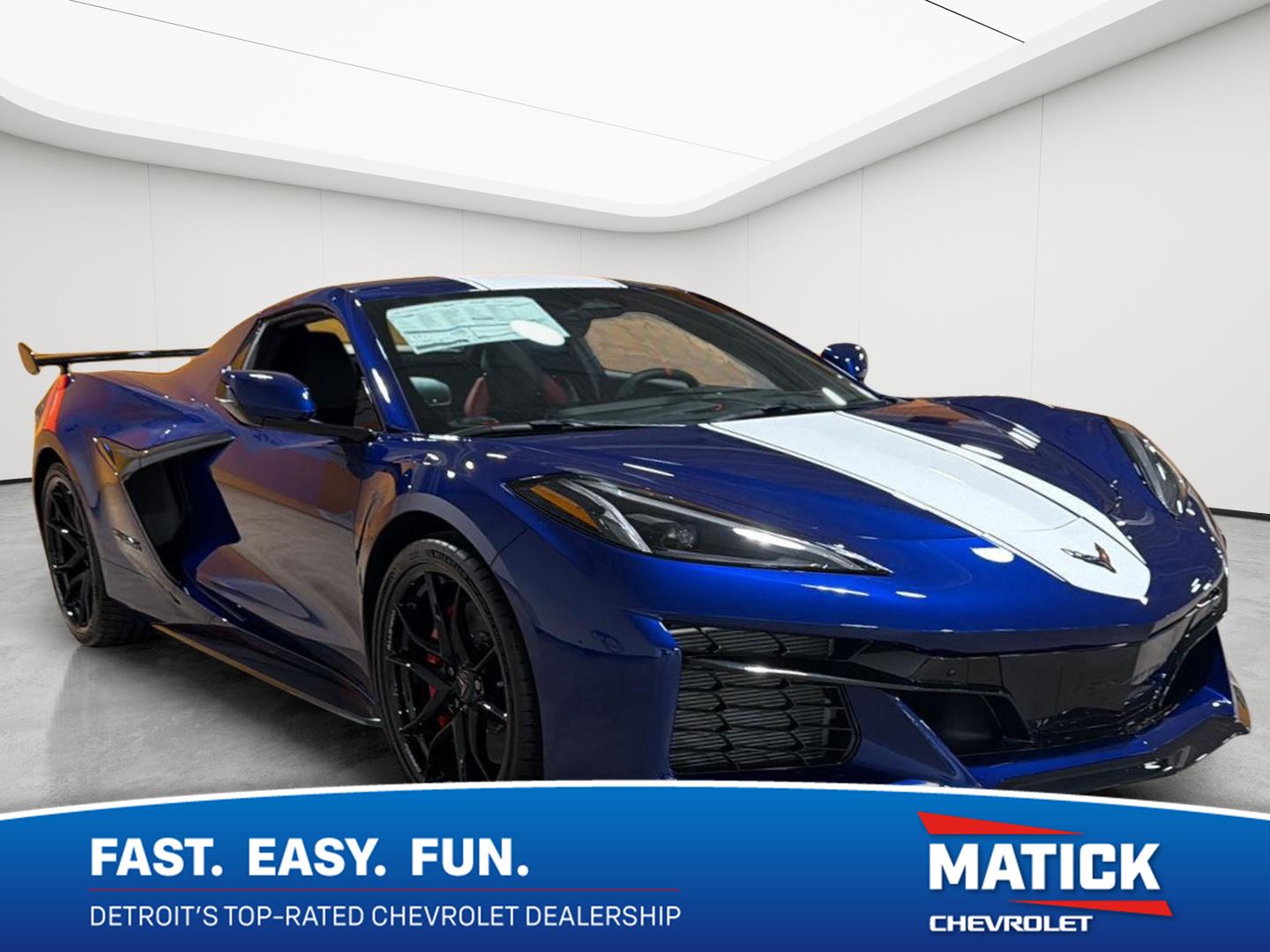 Admiral Blue Metallic 2027 Chevrolet Corvette Convertible Rear-Wheel Drive 8-Speed Dual Clutch