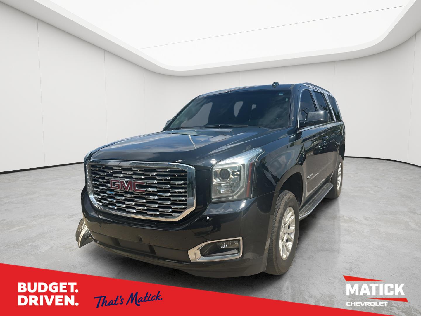 Onyx Black 2018 GMC Yukon SUV / Crossover Four-Wheel Drive 6-Speed Automatic