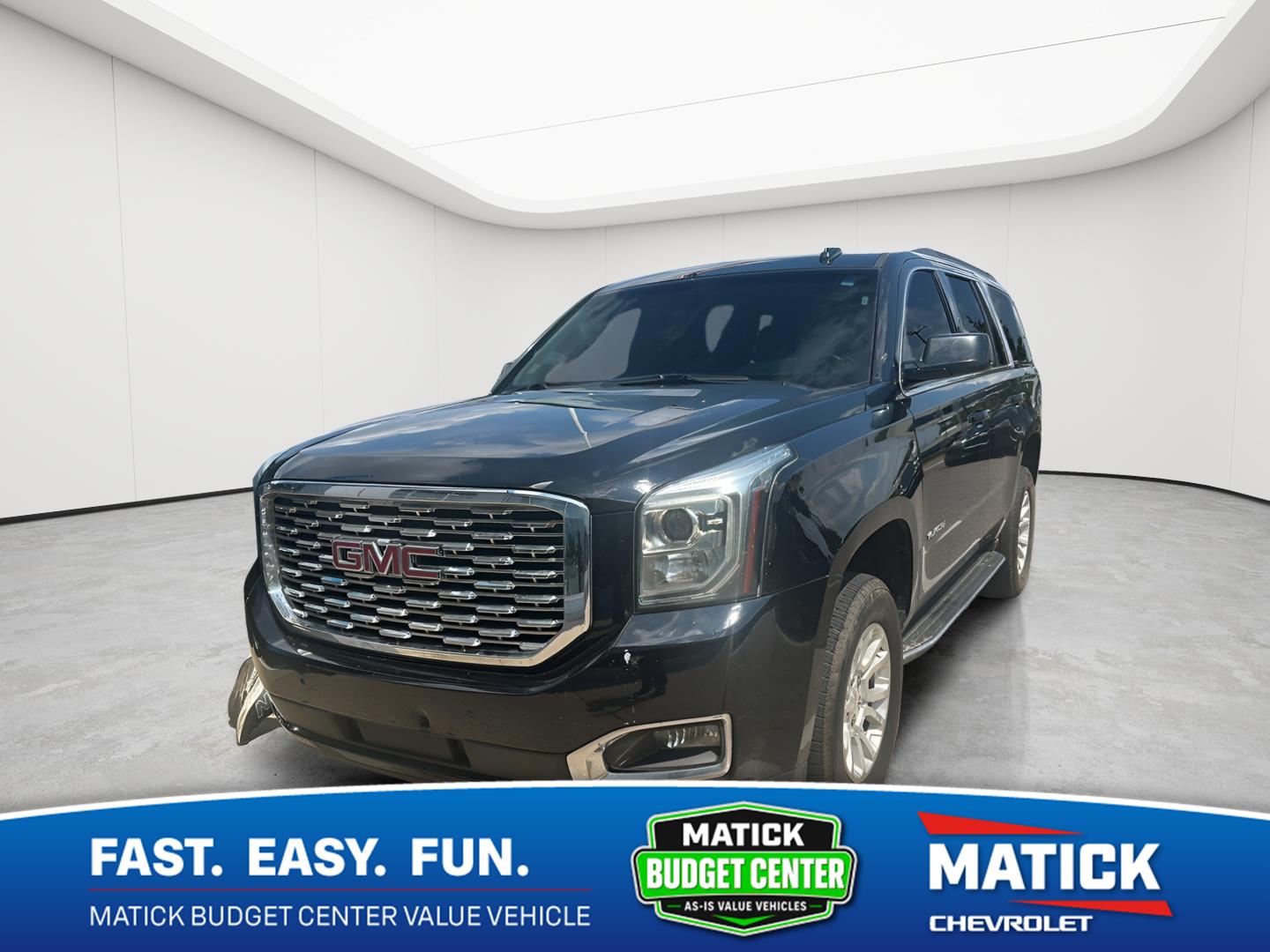 Onyx Black 2018 GMC Yukon SUV / Crossover Four-Wheel Drive 6-Speed Automatic