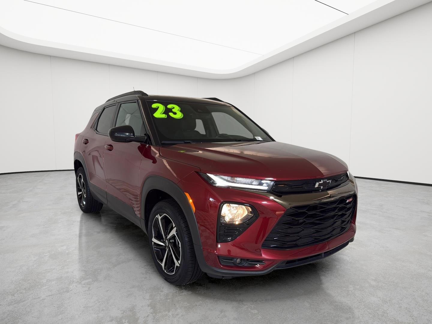 Red (Crimson Metallic) 2023 Chevrolet Trailblazer SUV / Crossover Four-Wheel Drive 9-Speed Automatic