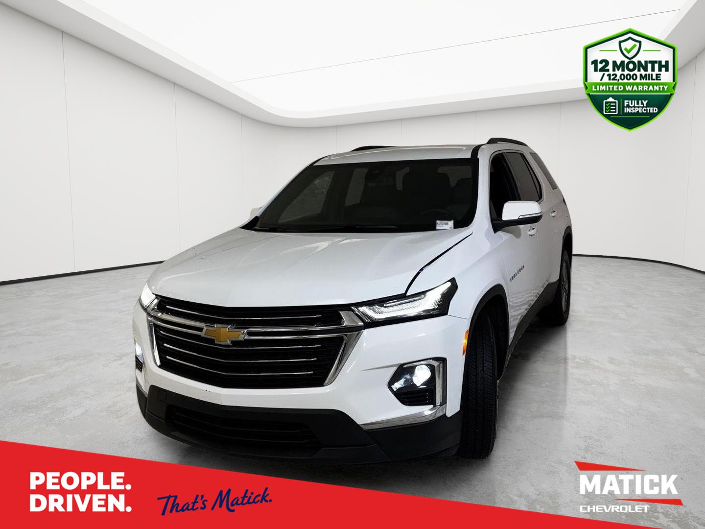 2024 Chevrolet Traverse Blanco (Summit White) SUV/Crossover Tracción delantera 9 velocidades Automática