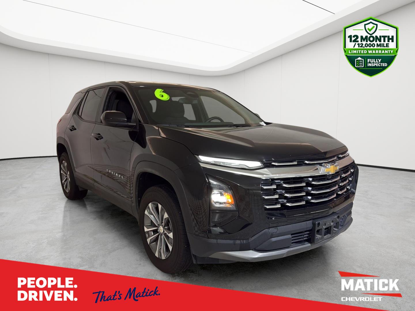 Mosaic Black Metallic 2026 Chevrolet Equinox SUV / Crossover Front-Wheel Drive Continuously Variable Transmission