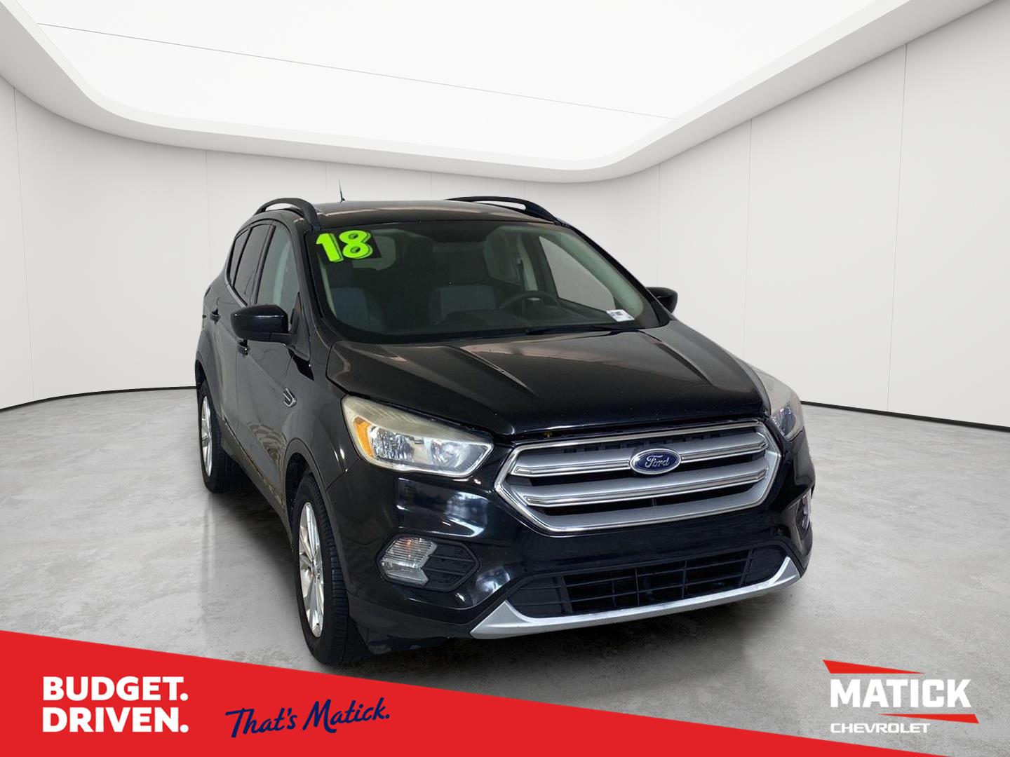Shadow Black 2018 Ford Escape SUV / Crossover All-Wheel Drive 6-Speed Automatic