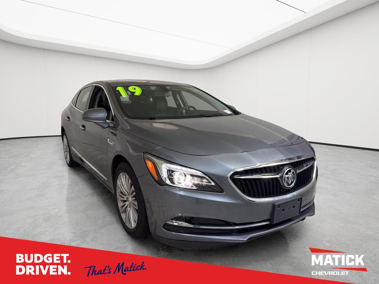 Quicksilver Metallic 2019 Buick LaCrosse Sedan Front-Wheel Drive 6-Speed Automatic