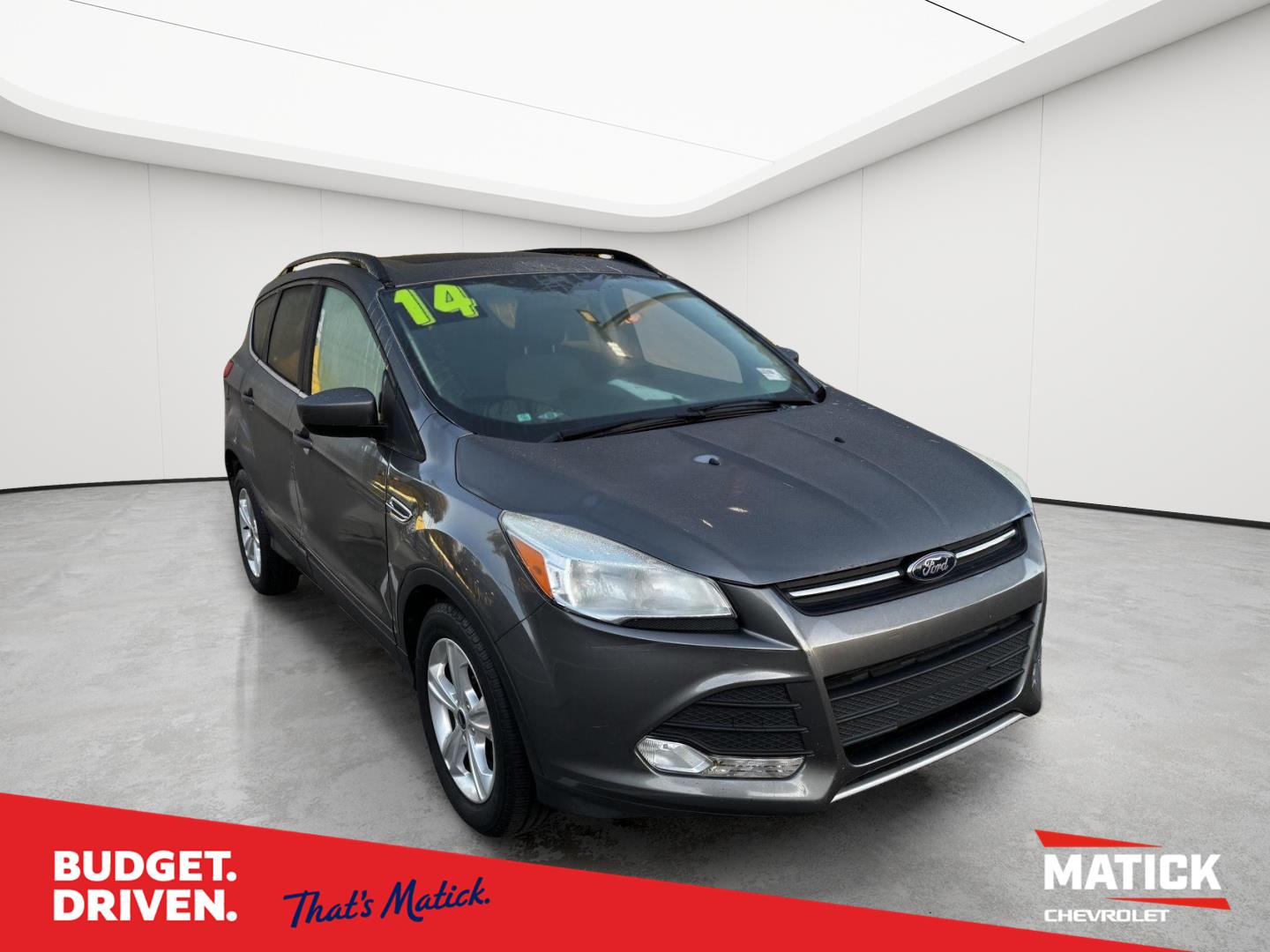 Sterling Gray Metallic 2014 Ford Escape SUV / Crossover Front-Wheel Drive 6-Speed Automatic