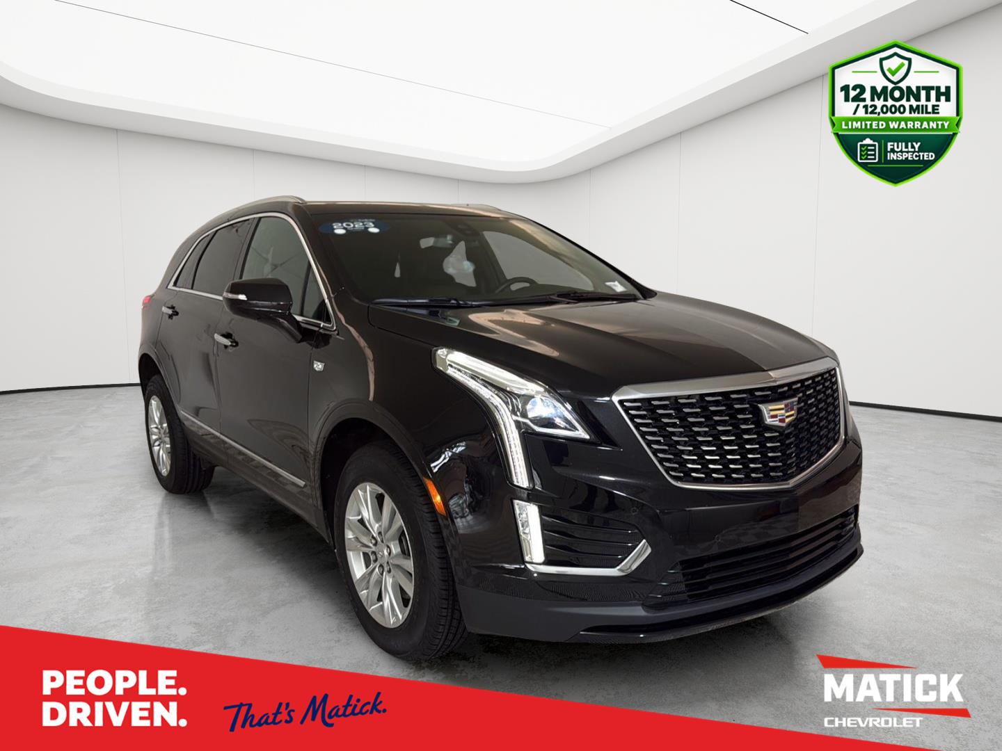 Stellar Black Metallic 2023 Cadillac XT5 SUV / Crossover Four-Wheel Drive 9-Speed Automatic