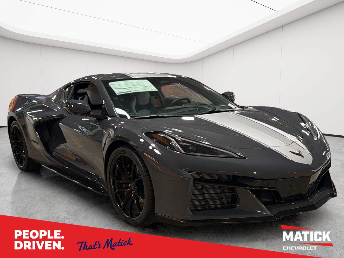 Pitch Gray Metallic 2027 Chevrolet Corvette Coupe Rear-Wheel Drive 8-Speed Dual Clutch