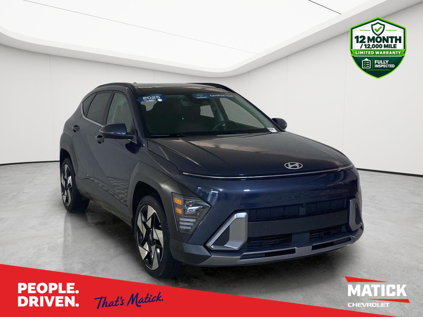 Denim Blue 2025 Hyundai Kona SUV / Crossover All-Wheel Drive Automatic
