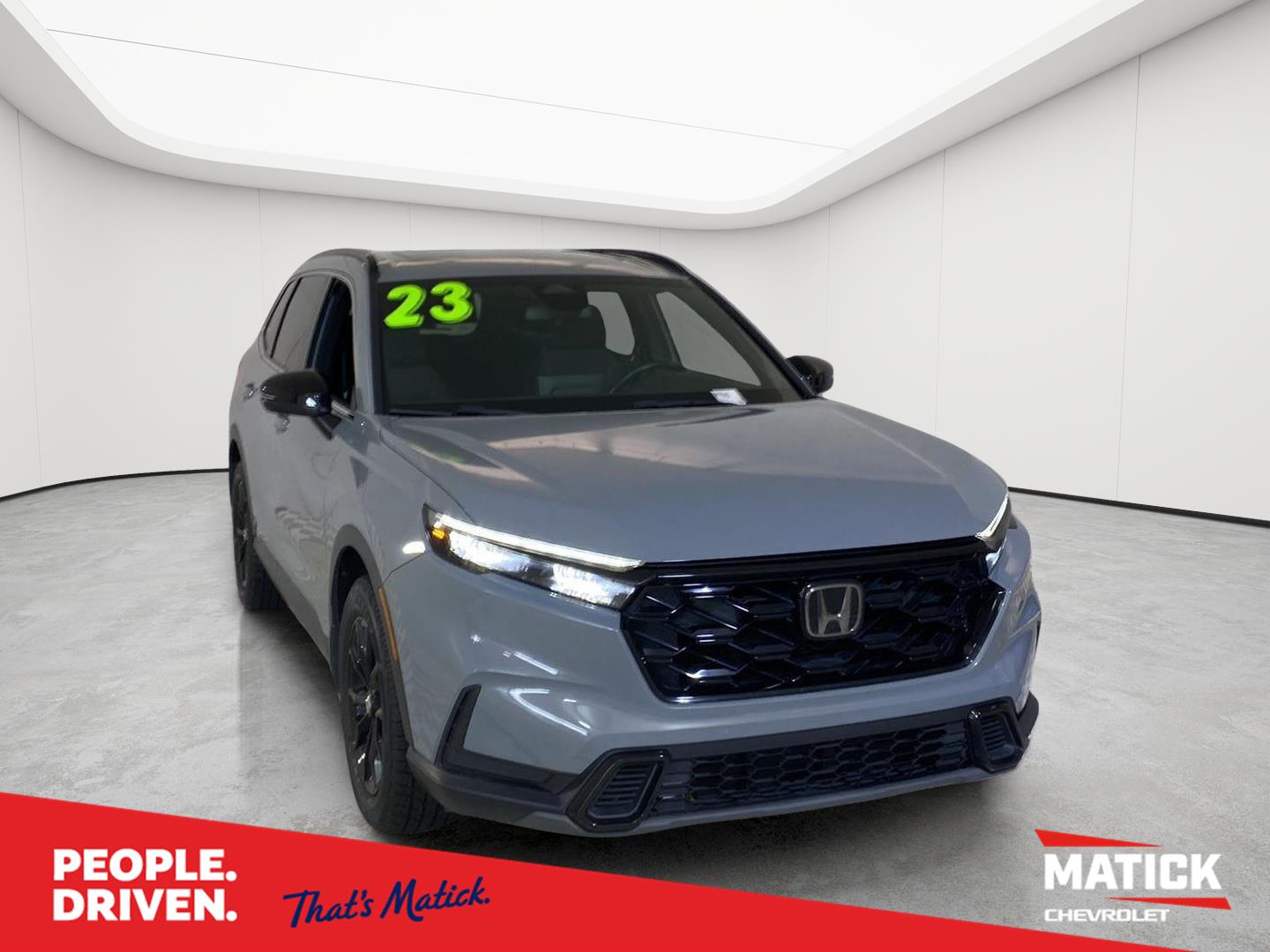 Urban Gray Pearl 2023 Honda CR-V Hybrid SUV / Crossover All-Wheel Drive 1-Speed Dual Clutch