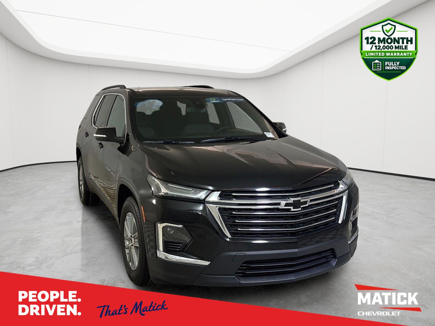 Mosaic Black Metallic 2023 Chevrolet Traverse SUV / Crossover Front-Wheel Drive 9-Speed Automatic