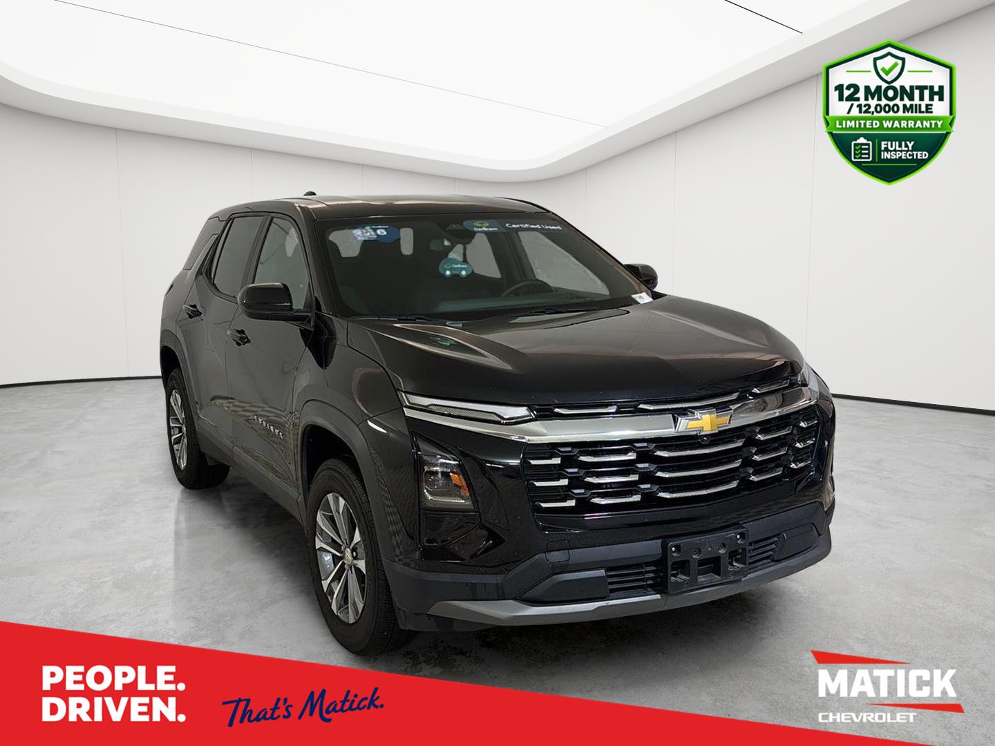 Mosaic Black Metallic 2026 Chevrolet Equinox SUV / Crossover Front-Wheel Drive Continuously Variable Transmission