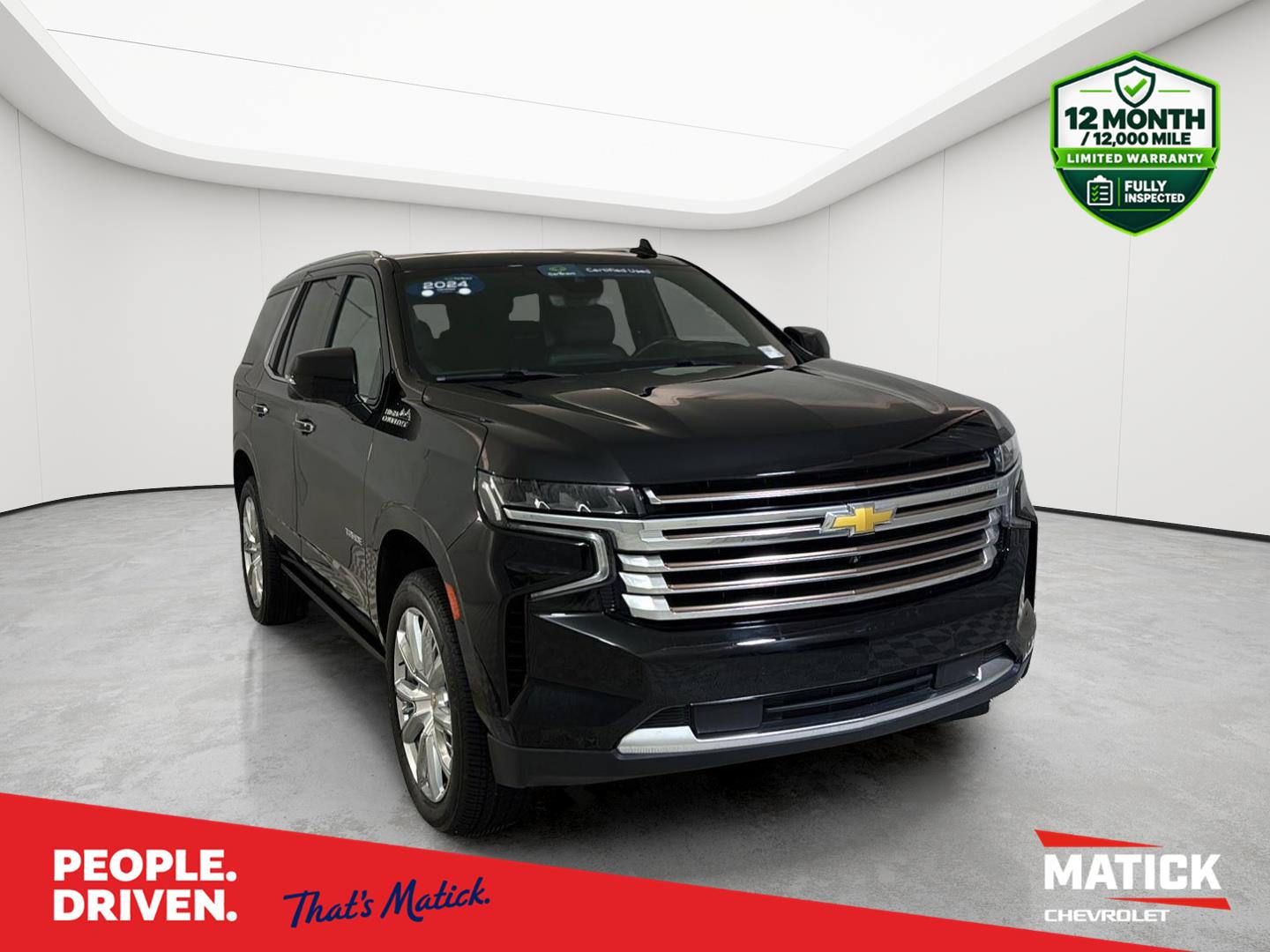 Black 2024 Chevrolet Tahoe SUV / Crossover Four-Wheel Drive Automatic