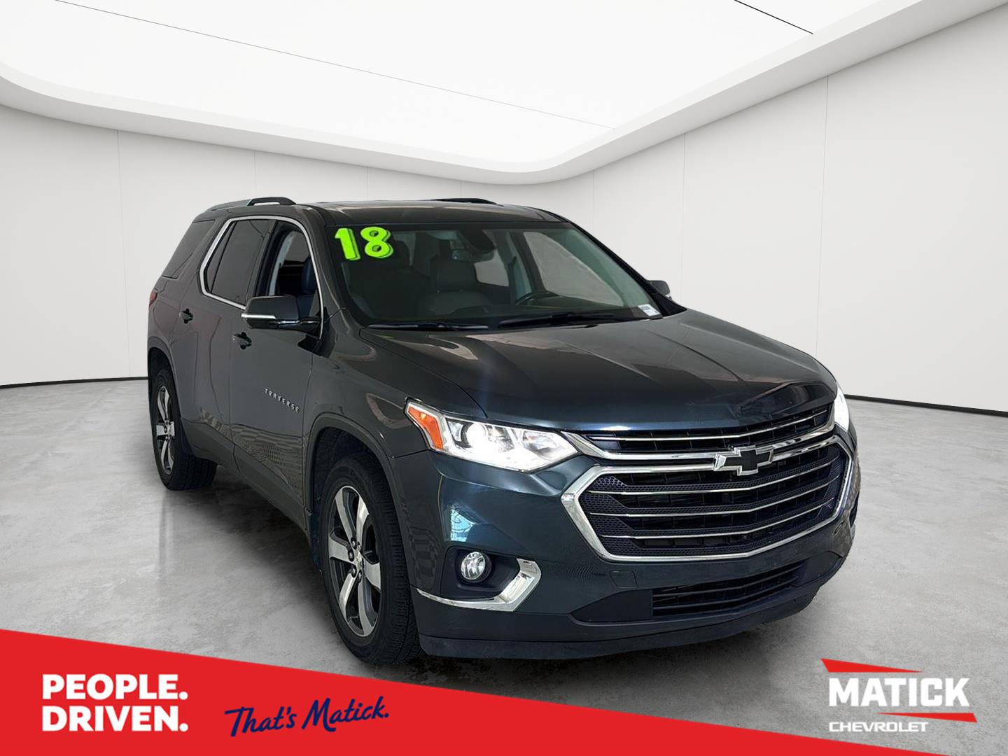 Gray (Graphite Metallic) 2018 Chevrolet Traverse SUV / Crossover Four-Wheel Drive 9-Speed Automatic