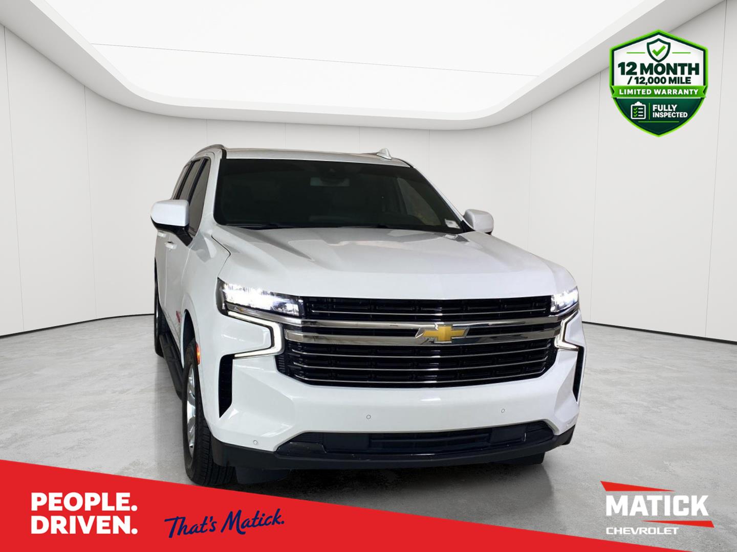 Summit White 2023 Chevrolet Tahoe SUV / Crossover Four-Wheel Drive Automatic
