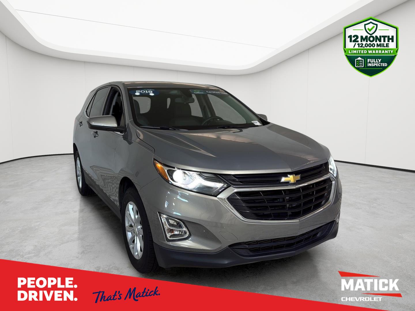 Pepperdust Metallic 2019 Chevrolet Equinox SUV / Crossover Front-Wheel Drive 6-Speed Automatic Overdrive