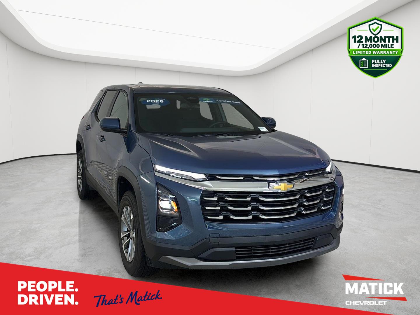 Lakeshore Blue Metallic 2027 Chevrolet Equinox SUV / Crossover Front-Wheel Drive 8-Speed Automatic
