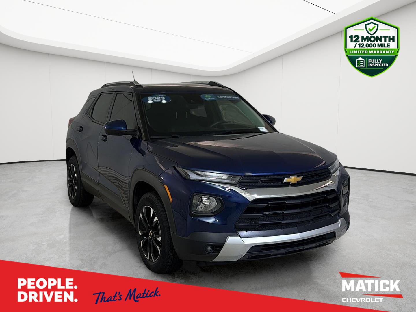 Blue Glow Metallic 2023 Chevrolet Trailblazer SUV / Crossover Four-Wheel Drive 9-Speed Automatic