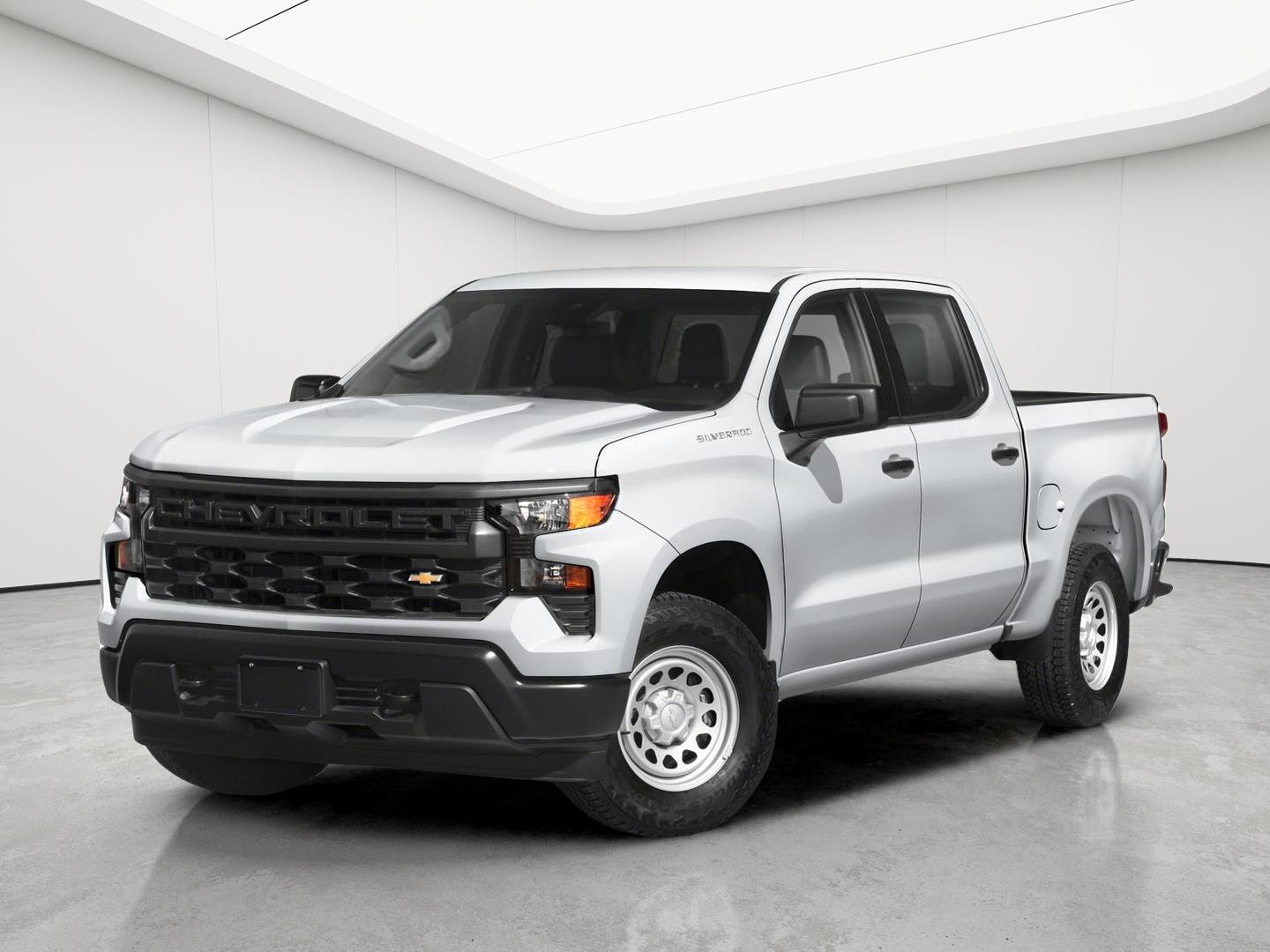 Summit White 2024 Chevrolet Silverado 1500 Pickup Truck Four-Wheel Drive 8-Speed Automatic