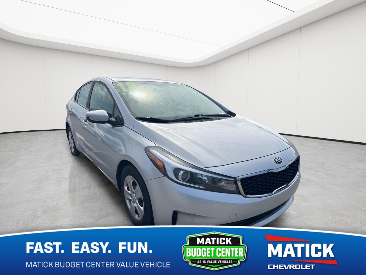 Silky Silver 2018 Kia Forte Sedan Front-Wheel Drive 6-Speed Automatic