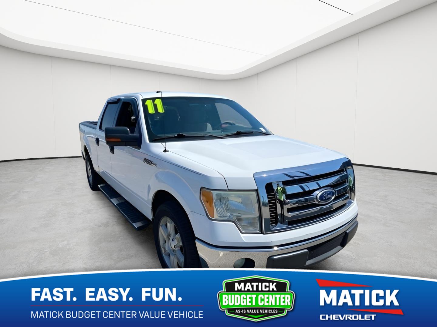 Oxford White 2011 Ford F-150 Pickup Truck Four-Wheel Drive 6-Speed Automatic