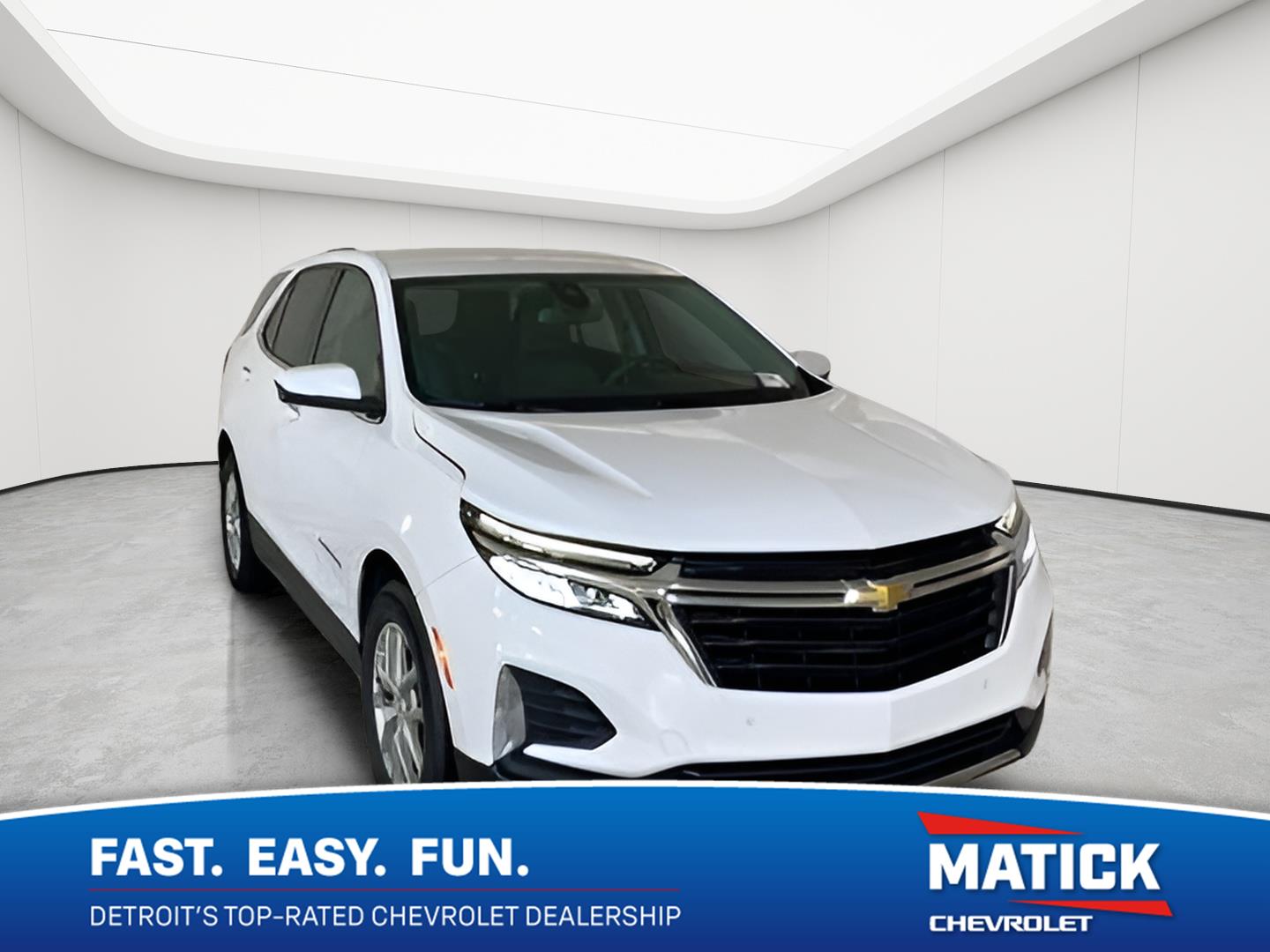 Summit White 2023 Chevrolet Equinox SUV / Crossover Front-Wheel Drive 6-Speed Automatic Overdrive
