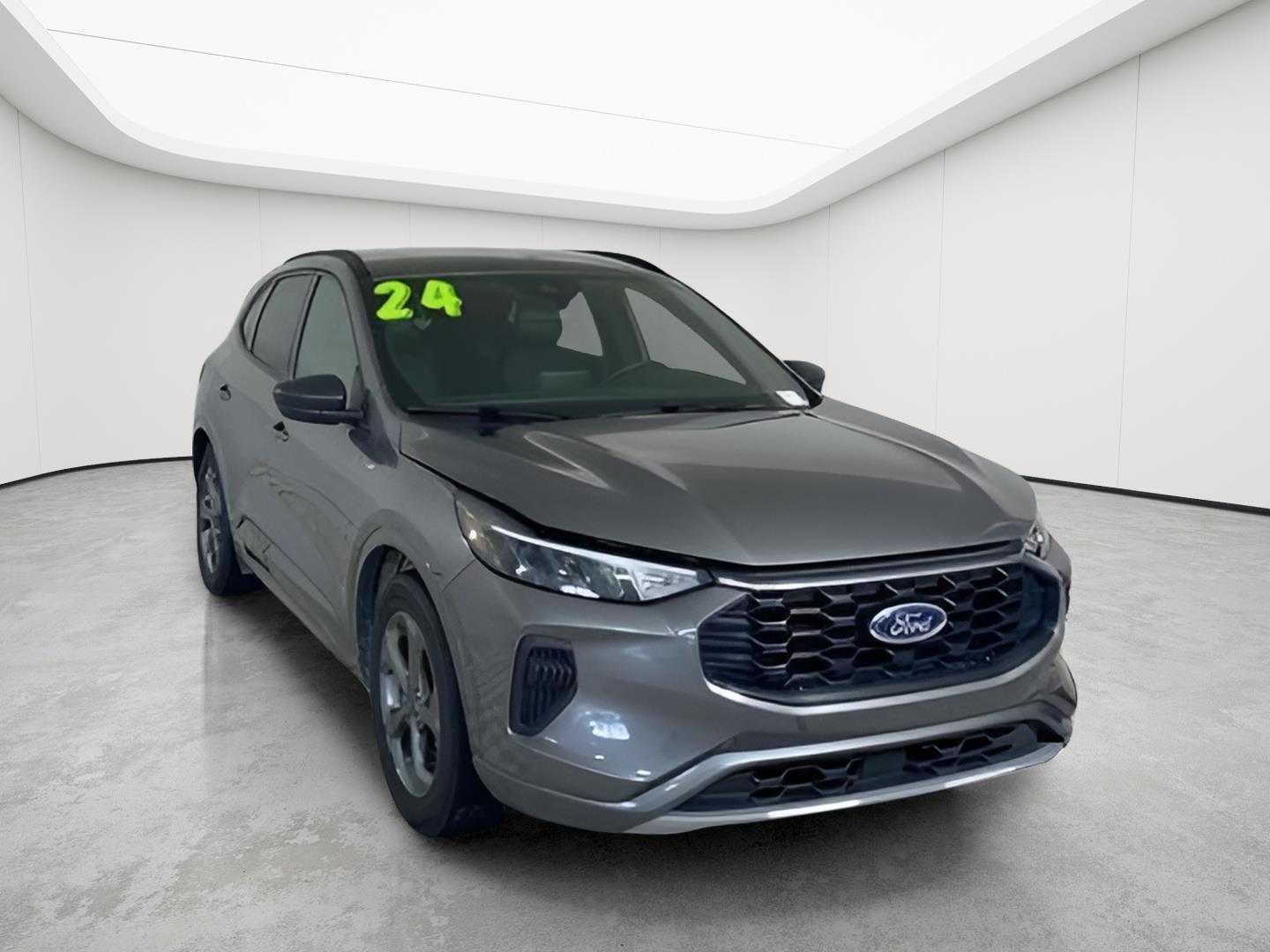 Carbonized Gray 2024 Ford Escape SUV / Crossover Front-Wheel Drive 8-Speed Automatic
