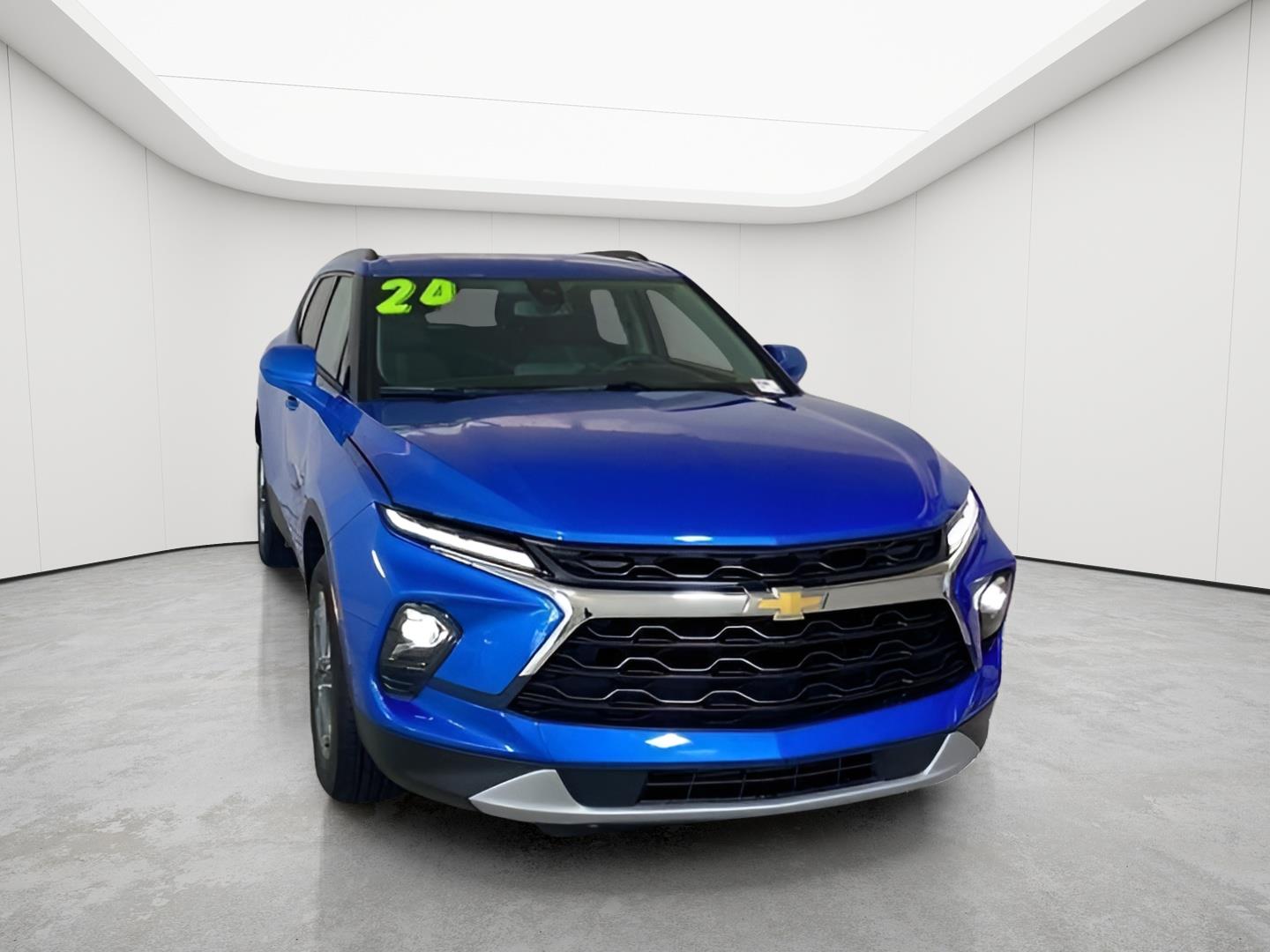 Riptide Blue Metallic 2024 Chevrolet Blazer SUV / Crossover Front-Wheel Drive 9-Speed Automatic