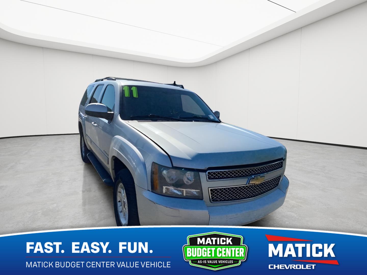 Sheer Silver Metallic 2011 Chevrolet Tahoe SUV / Crossover Four-Wheel Drive 6-Speed Automatic