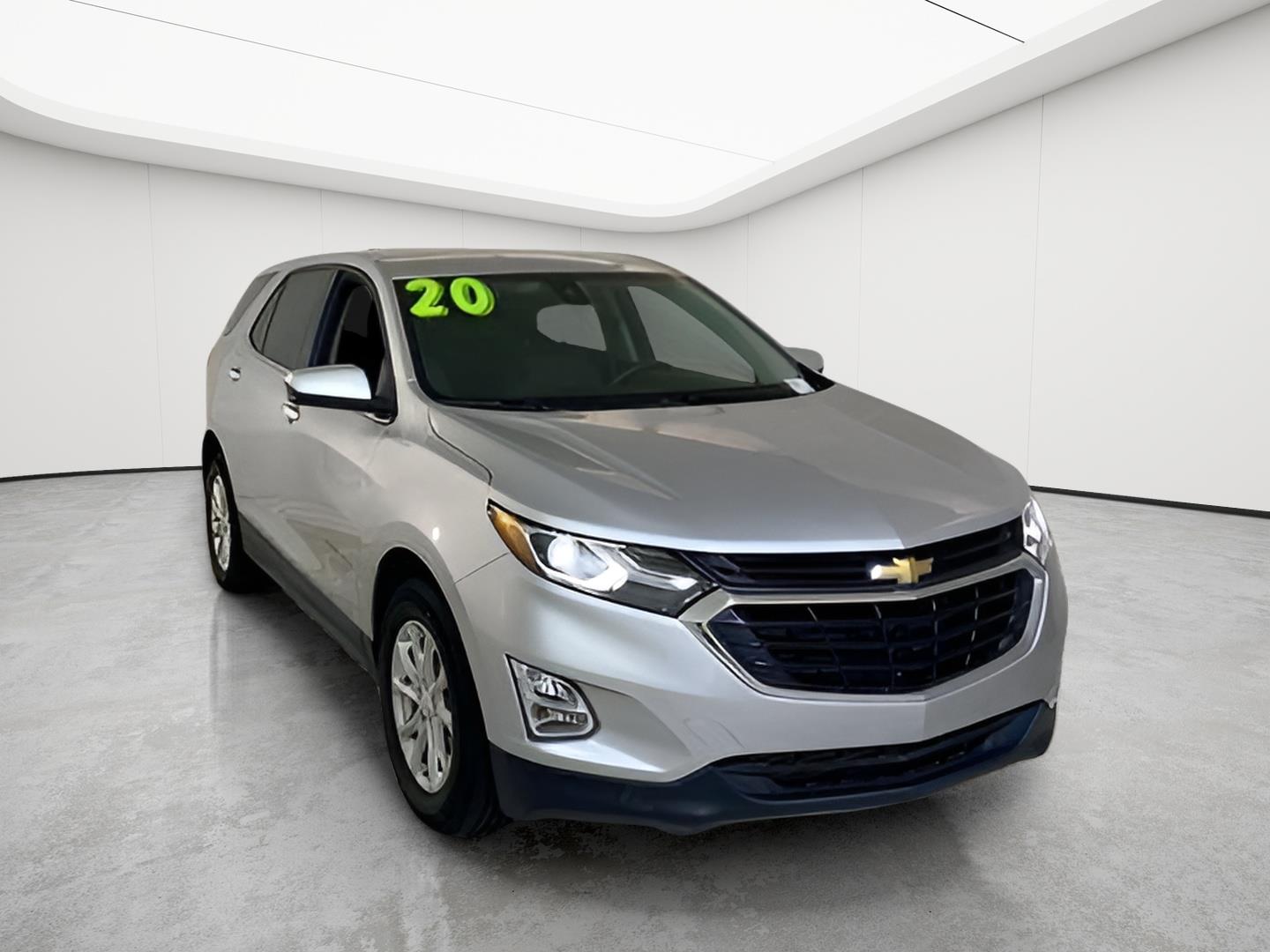 Silver Ice Metallic 2020 Chevrolet Equinox SUV / Crossover Front-Wheel Drive 6-Speed Automatic Overdrive
