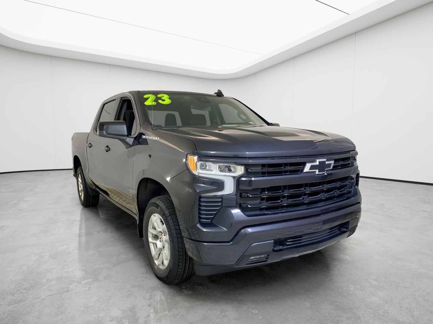 Dark Ash Metallic 2023 Chevrolet Silverado 1500 Pickup Truck Four-Wheel Drive Automatic